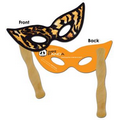 Laminated Pointed Party Mask (3.7"x9.4")